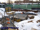 Footing G.1 - 1 and Radius Formwork covered with blankets.JPG